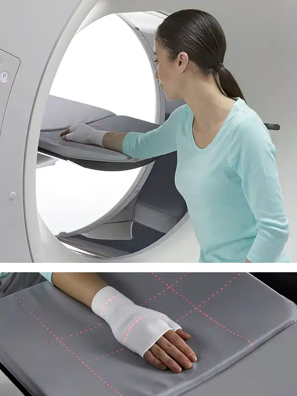 A CT exam with the ease of plain film X-ray