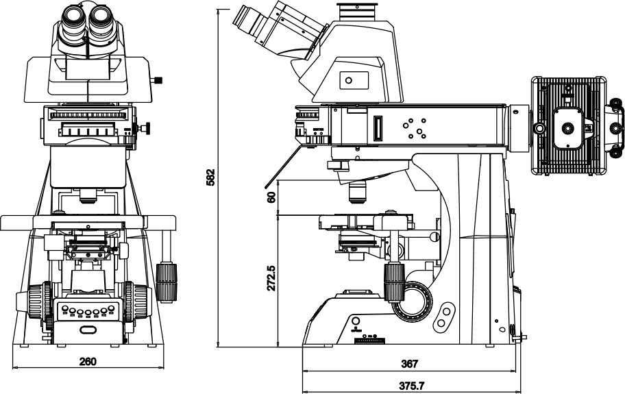 NE950 Dimensions