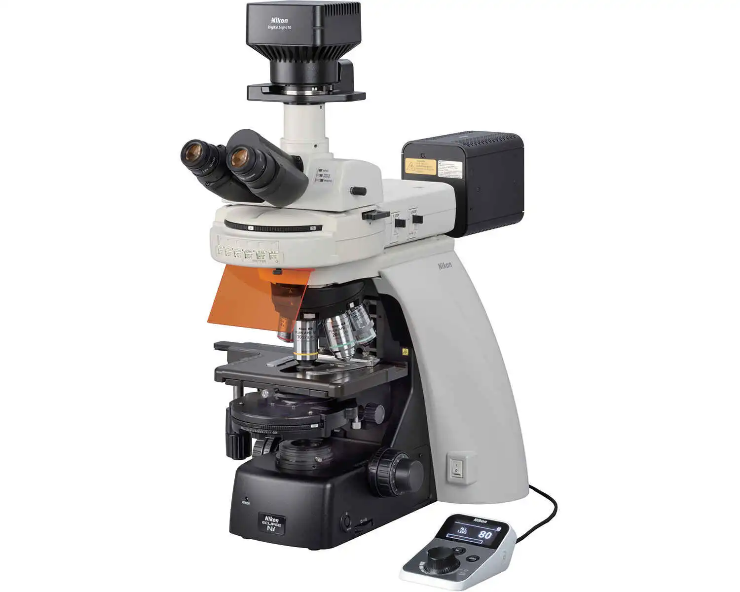 荧光标记标本的成像