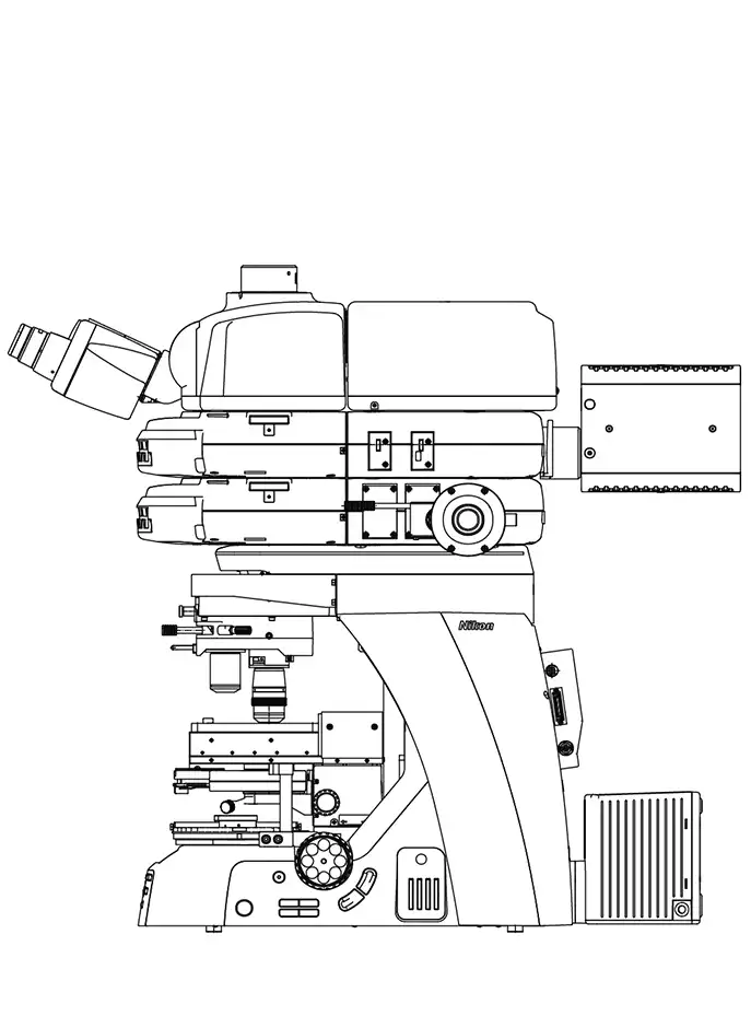 Ni-E物镜转换器调焦式