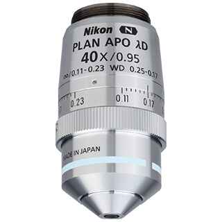 CFI Plan Apochromat Lambda D 40X