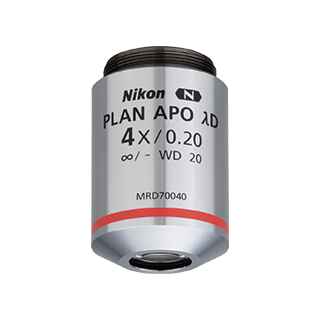 CFI Plan Apochromat Lambda D 4X