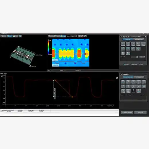 测量,包括剖面、表面间台阶、表面粗糙度等